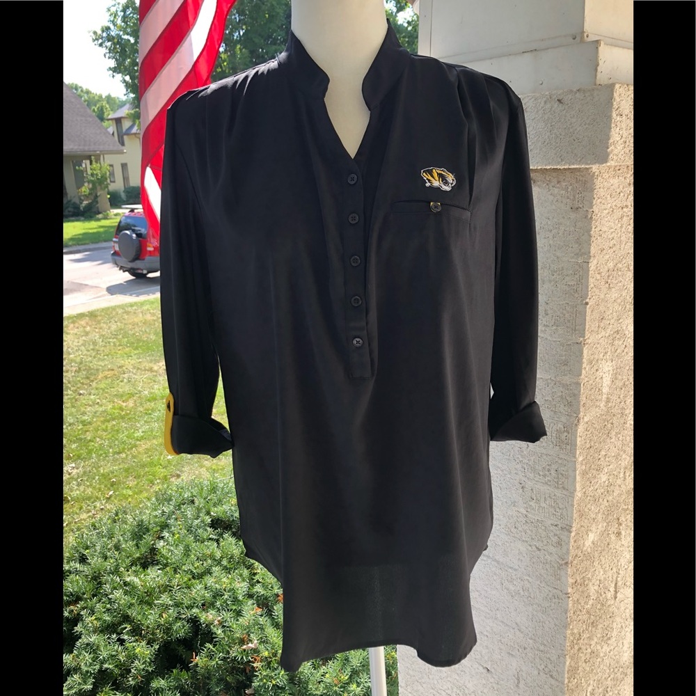 Missouri Collegiate licensed ladies top NWT